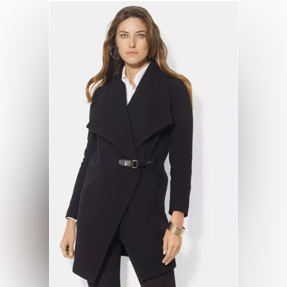 Ralph Lauren Buckle Closure wool Coat, size 8 - Picture 1 of 10